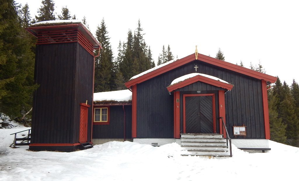 Vintervandring fra Fjellseter kapell 04.03.18