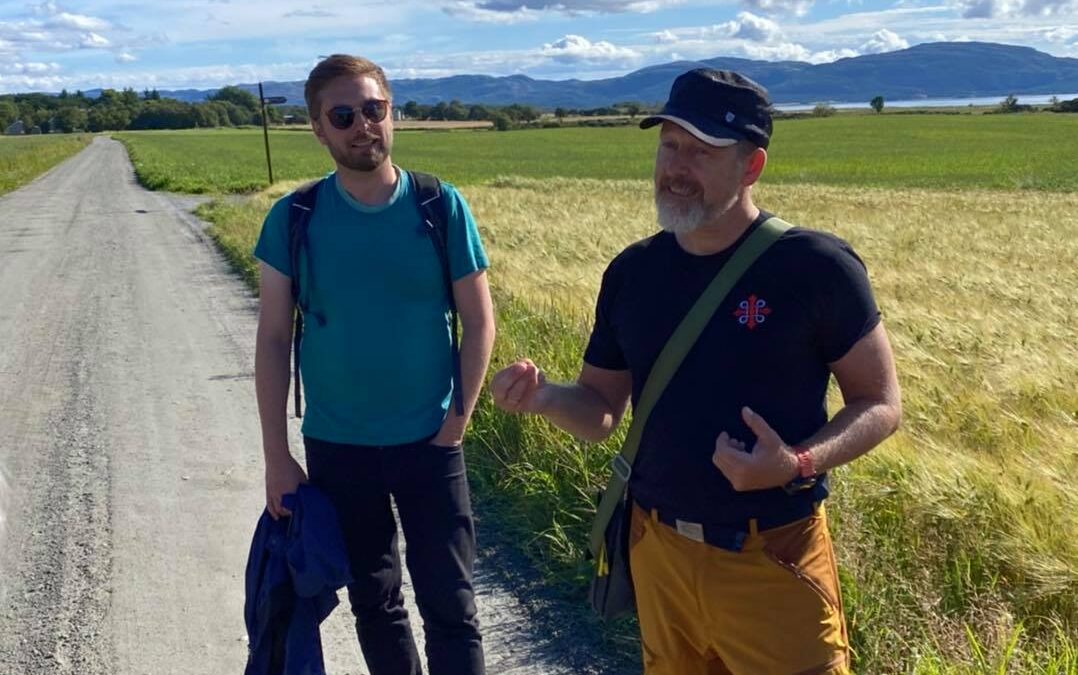 Daniel Johansen og Einar Vegge
