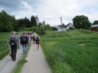 Pilegrims- og bygdevandring i Haug