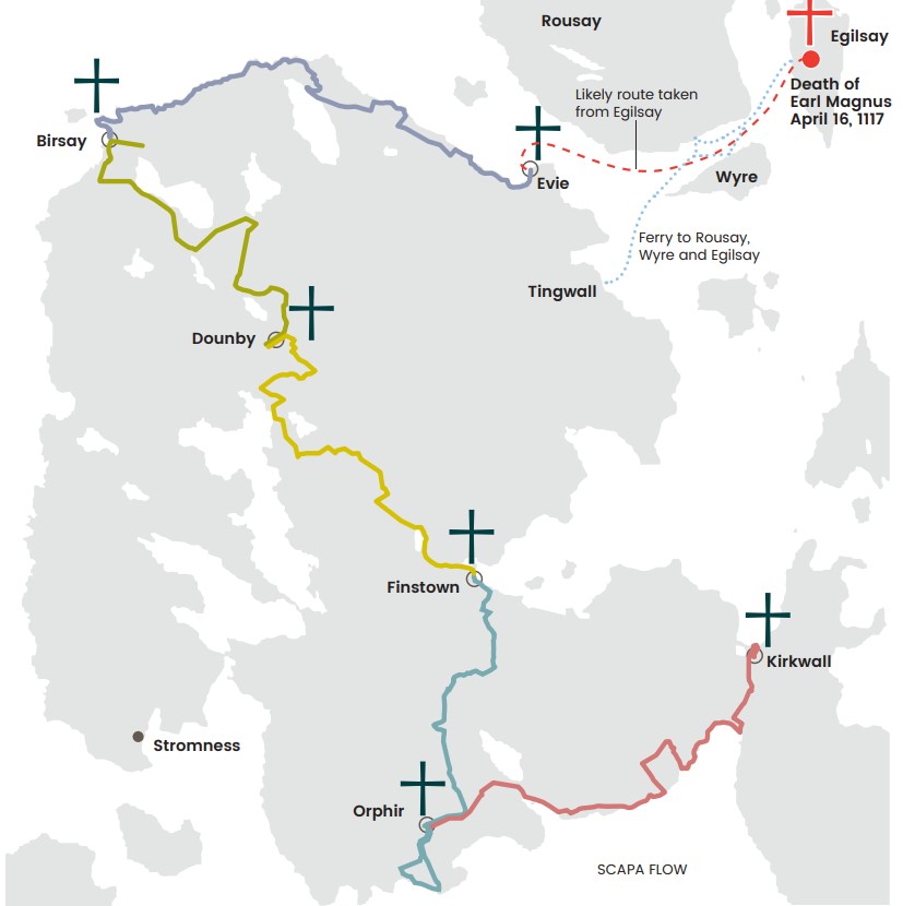 Pilegrimstreff: "St. Magnus Way på Orknøyane"