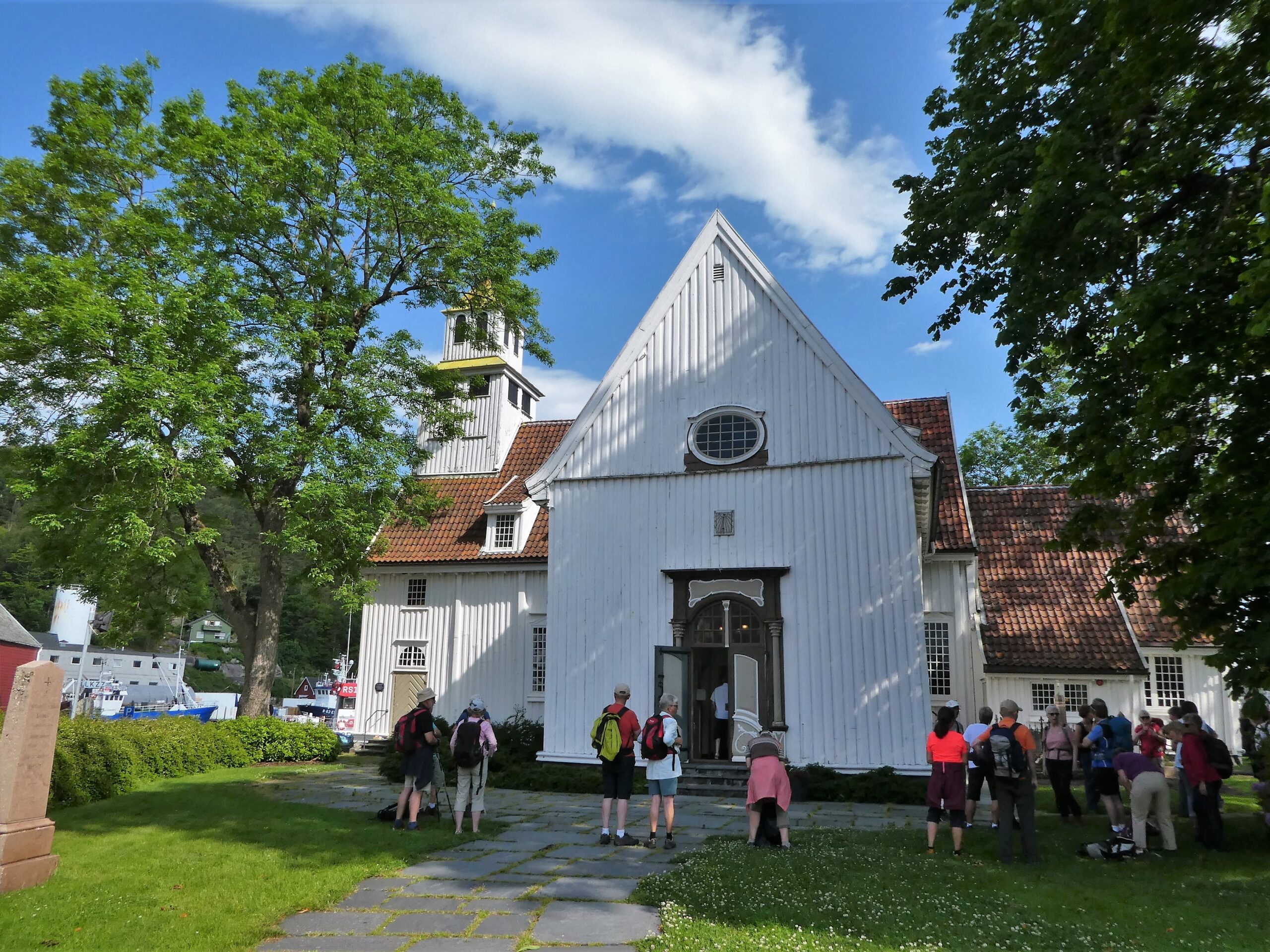 Vandring på Kystpilegrimsleia over Jæren