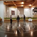 Labyrintvandring i Helgerud kirke
