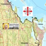 Pilegrimsvandring fra Borre kirke til Holmestrand kirke