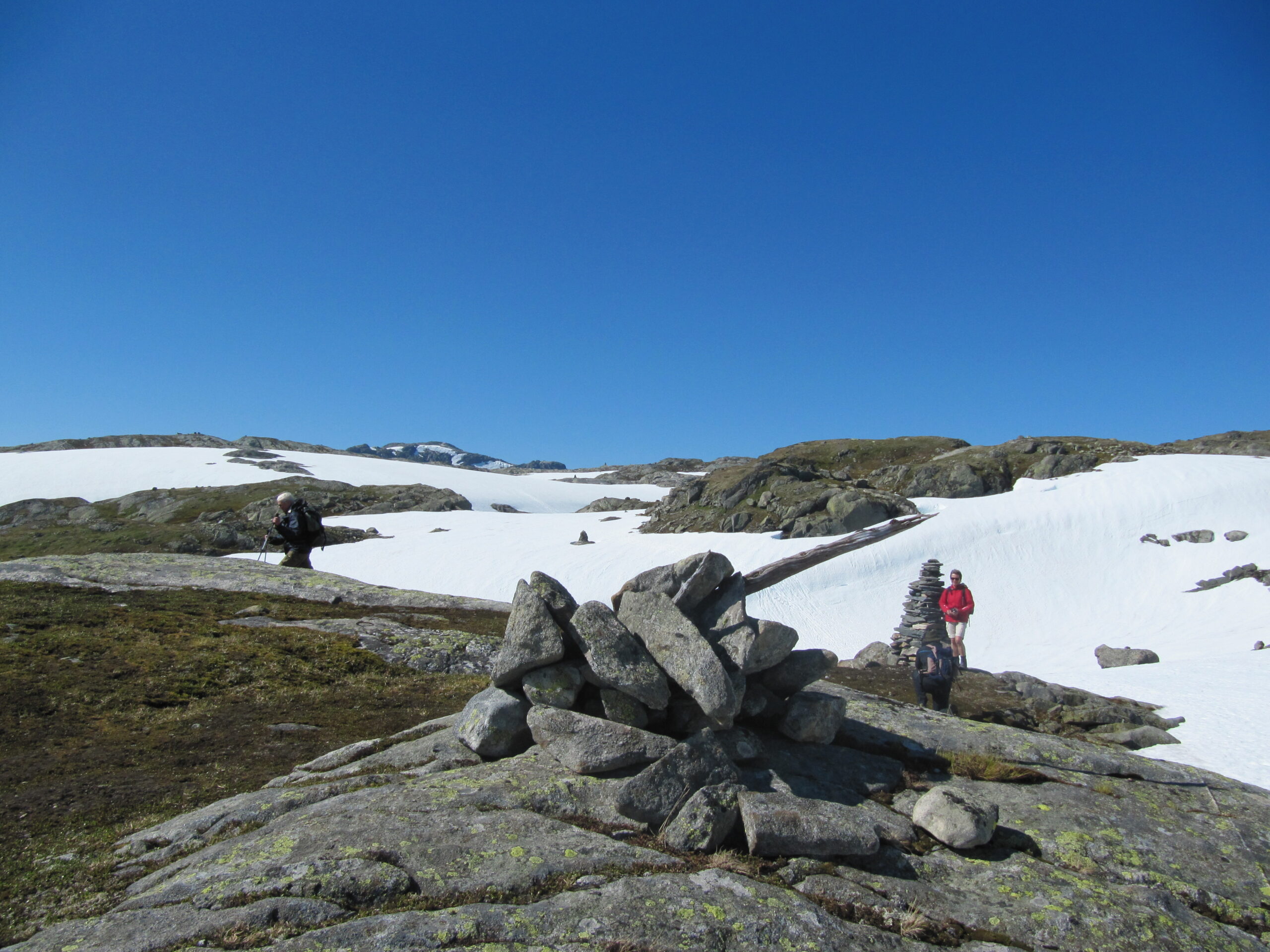 Pilegrimstur over Folgefonnhalvøya